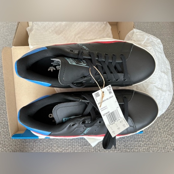 Adidas Stan Smith Millencon Sneakers Core Black Size US 8.5 Women GZ9699 - Picture 14 of 16